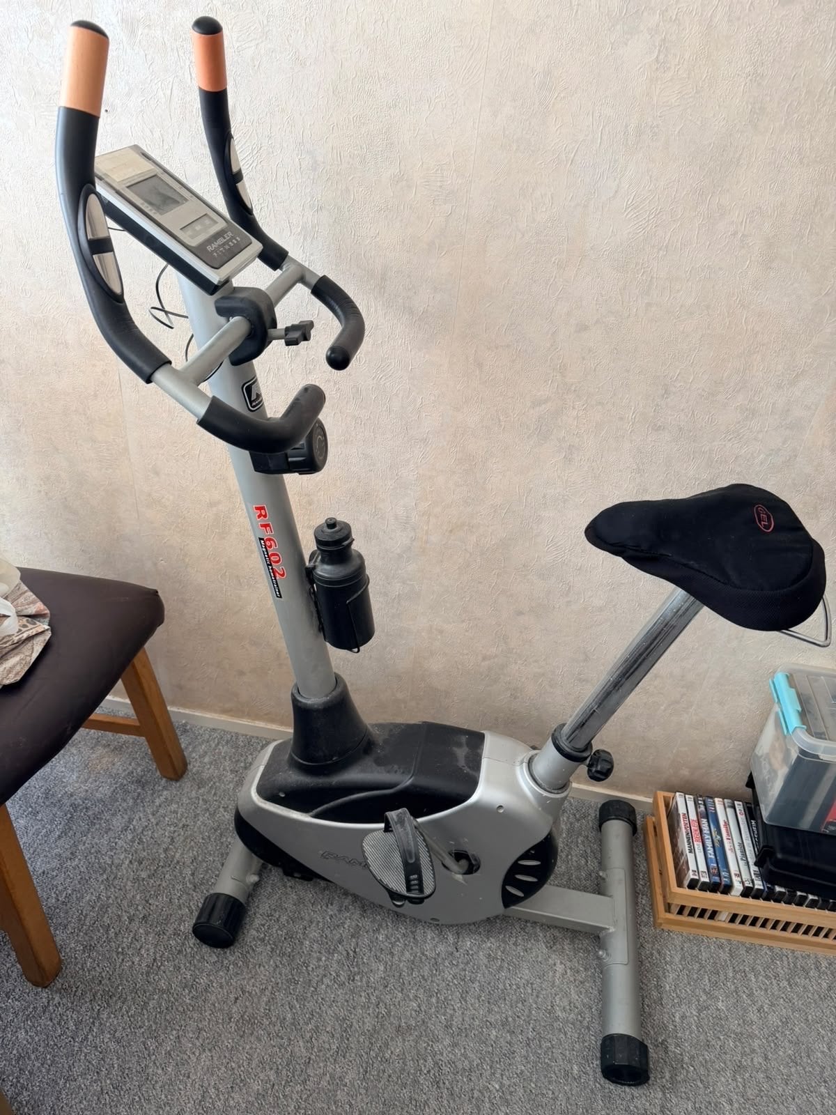 Rambler Fitness RF602 Hometrainer, Ophalen, Zo goed als nieuw, Metaal, Benen