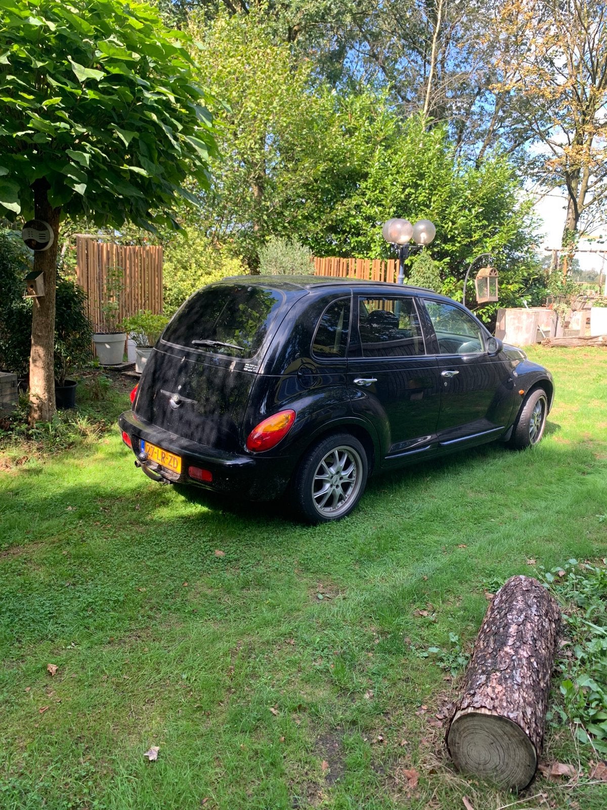 Chrysler PT Cruiser 2.0 I 16V 2003 Zwart, Auto's, Voorwielaandrijving, Dealer onderhouden, 4 cilinders, Handgeschakeld