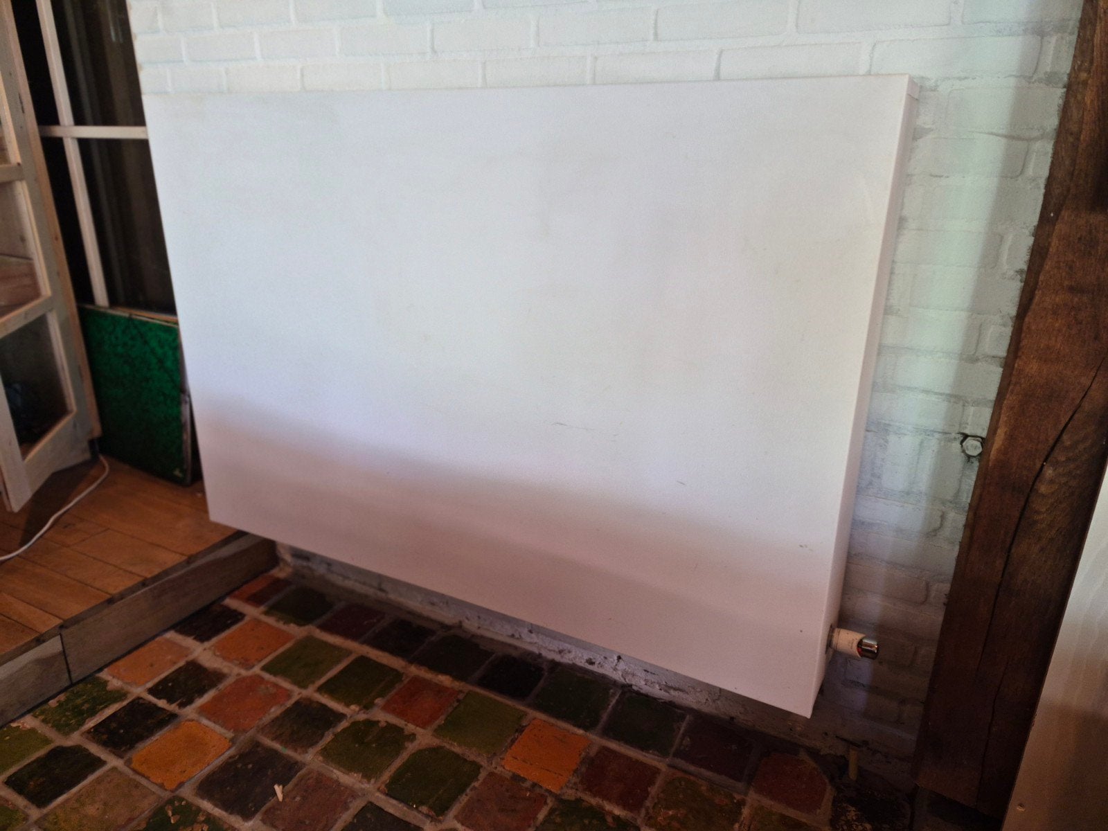 Jaga Tempo Wandradiator 4140W - 218x900x1400mm, Ophalen, Gebruikt, Hoog rendement (Hr), Radiator