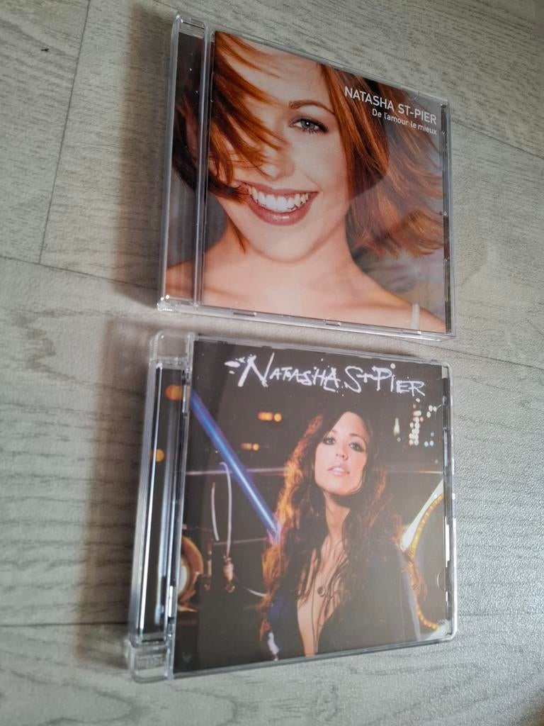 2 cd's Natasha St-Pier songfestival Frankrijk 2001, Ophalen of Verzenden, Zo goed als nieuw