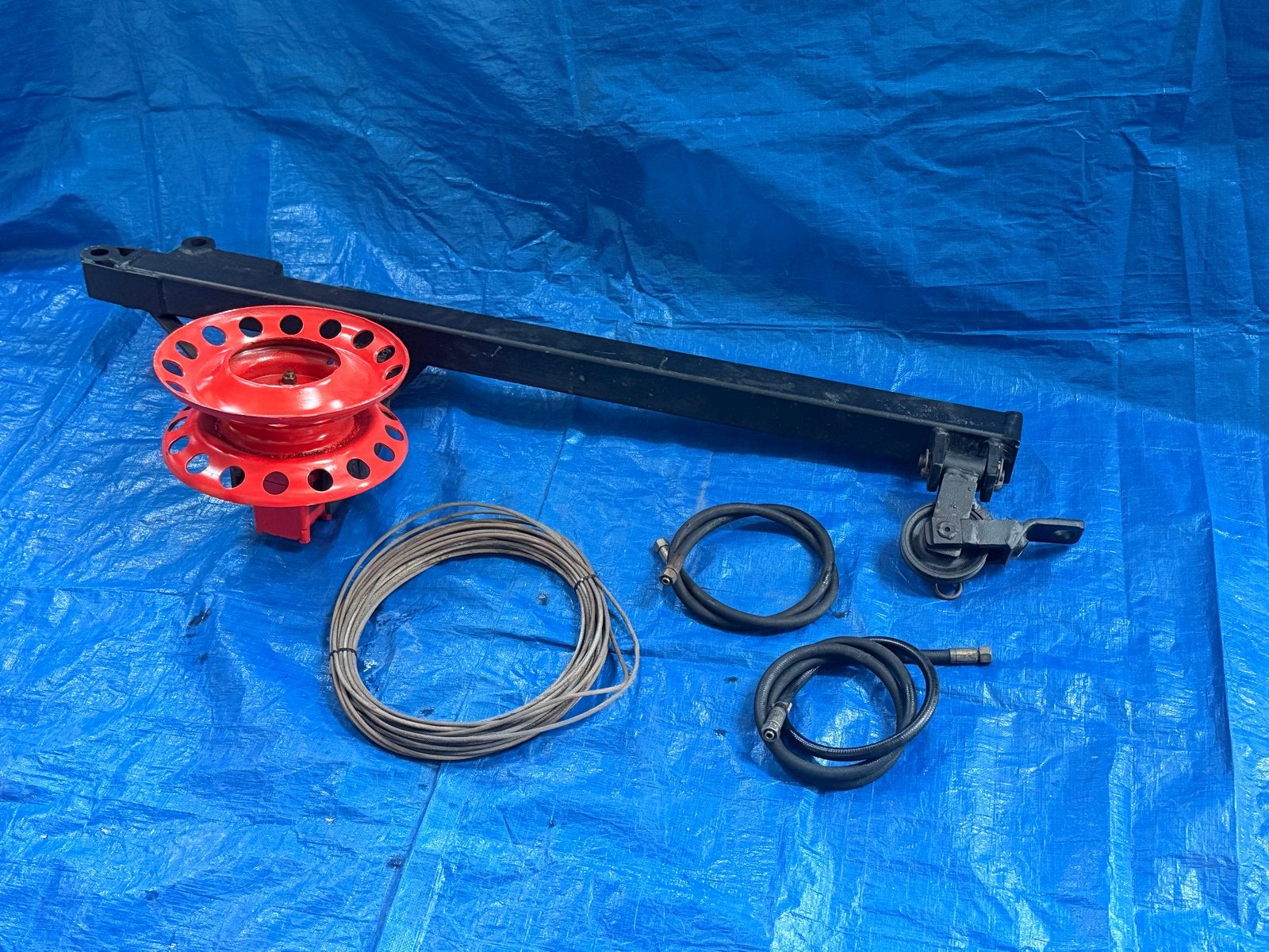 Hydraulisch lier takel jib minjgraver graafmachine boslier, Ophalen, Gebruikt