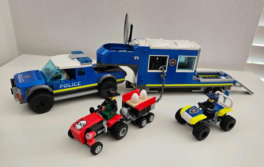 LEGO City Politieauto en boef, set 60315, Lego, Ophalen of Verzenden, Compleet, Complete set