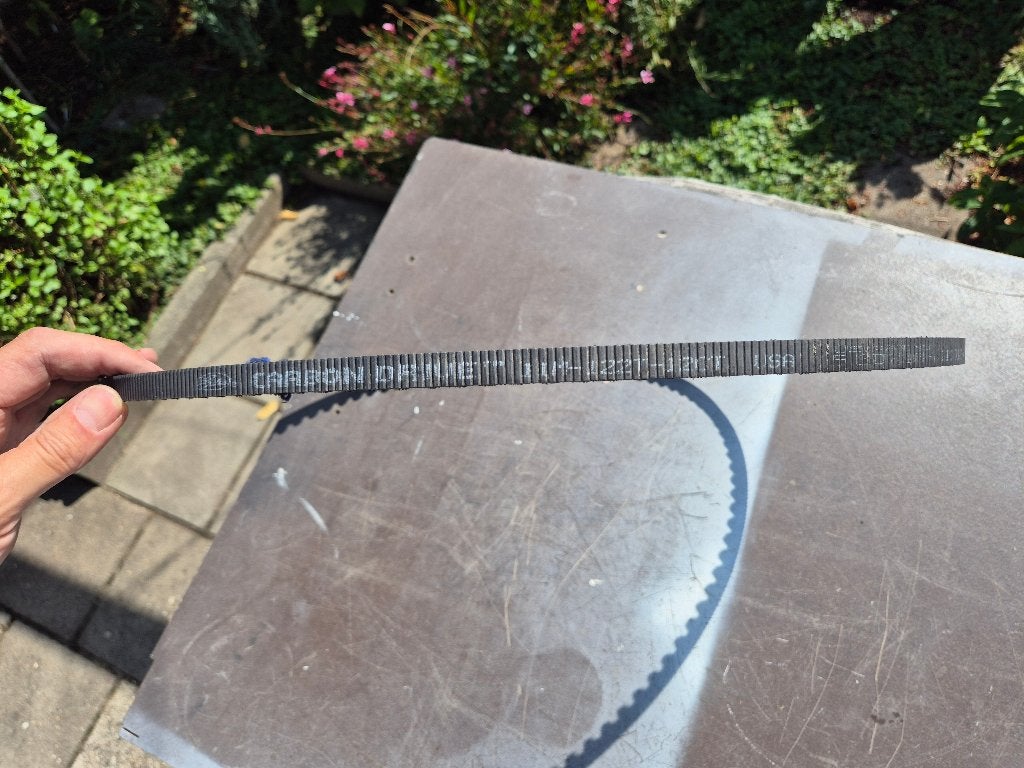Aandrijfriem/ Carbon Drive belt, Ophalen of Verzenden, Gebruikt, Elektrische fiets, Carbon