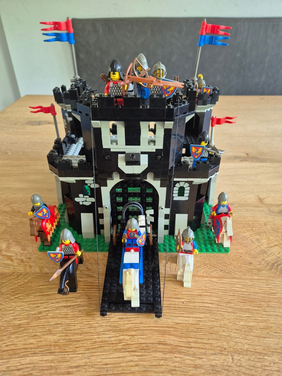 Lego Kasteel met Ridders en Paarden, Ophalen of Verzenden, Gebruikt, Jongen of Meisje