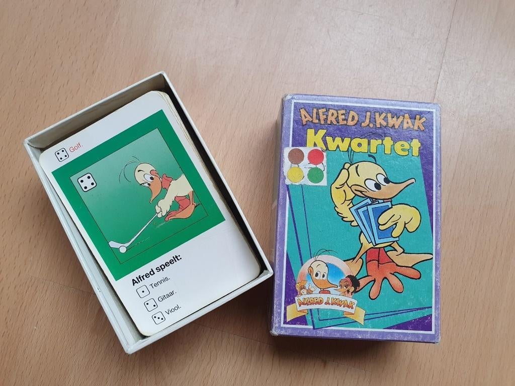 diverse Kwartet spelletjes, Ophalen of Verzenden, Gebruikt, Kwartet(ten)
