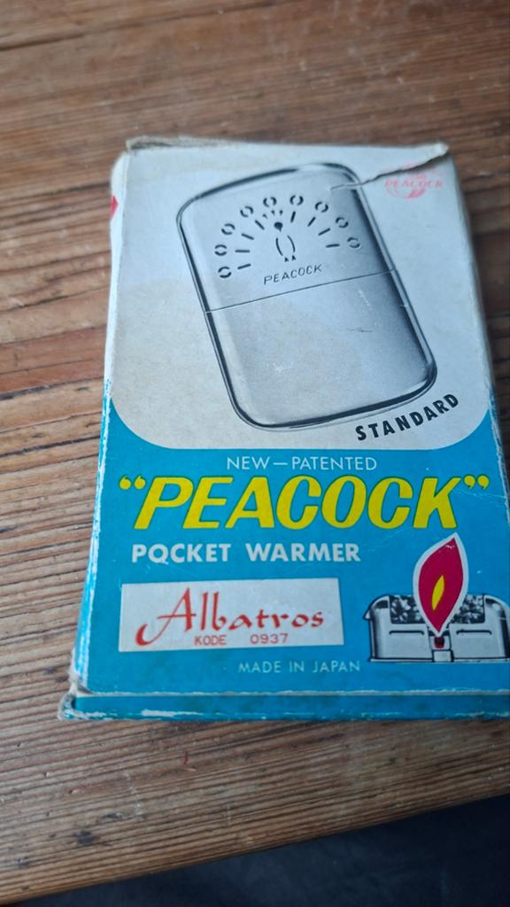 Vintage Peacock Pocket Warmer - Nieuw in doos, Verzamelen, Ophalen of Verzenden, Nieuw
