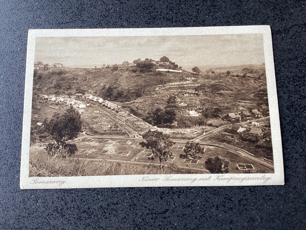 Semarang . Indonesië. No 1., Verzenden, 1920 tot 1940, Ongelopen, Buiten Europa