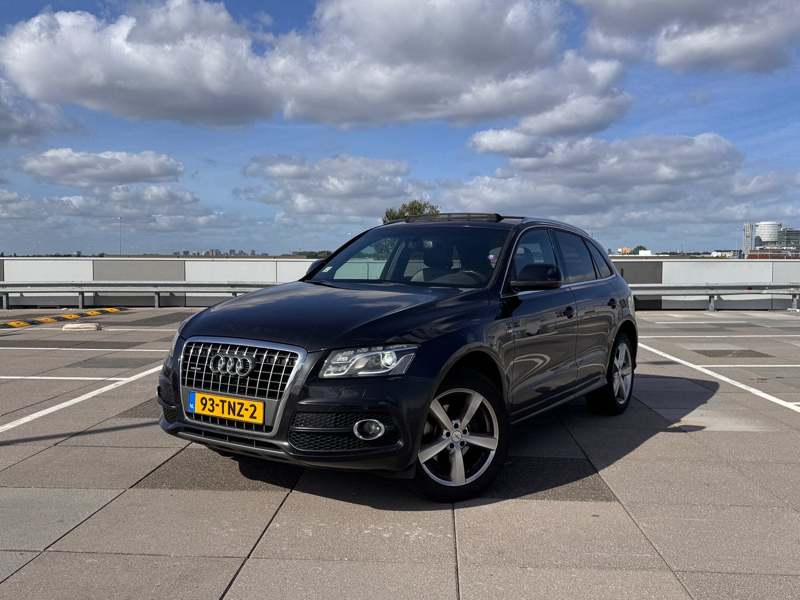 Audi Q5 2.0 TDI Quattro S-tronic 2012|Stoelverwarming|cruise, Auto's, Automaat, Euro 5, Zwart, 4 cilinders