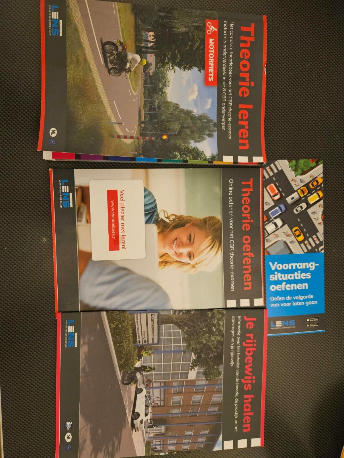 Complete Boekenset Motor Theorie (LENS), Boeken, Ophalen of Verzenden, Zo goed als nieuw, Niet van toepassing, LENS