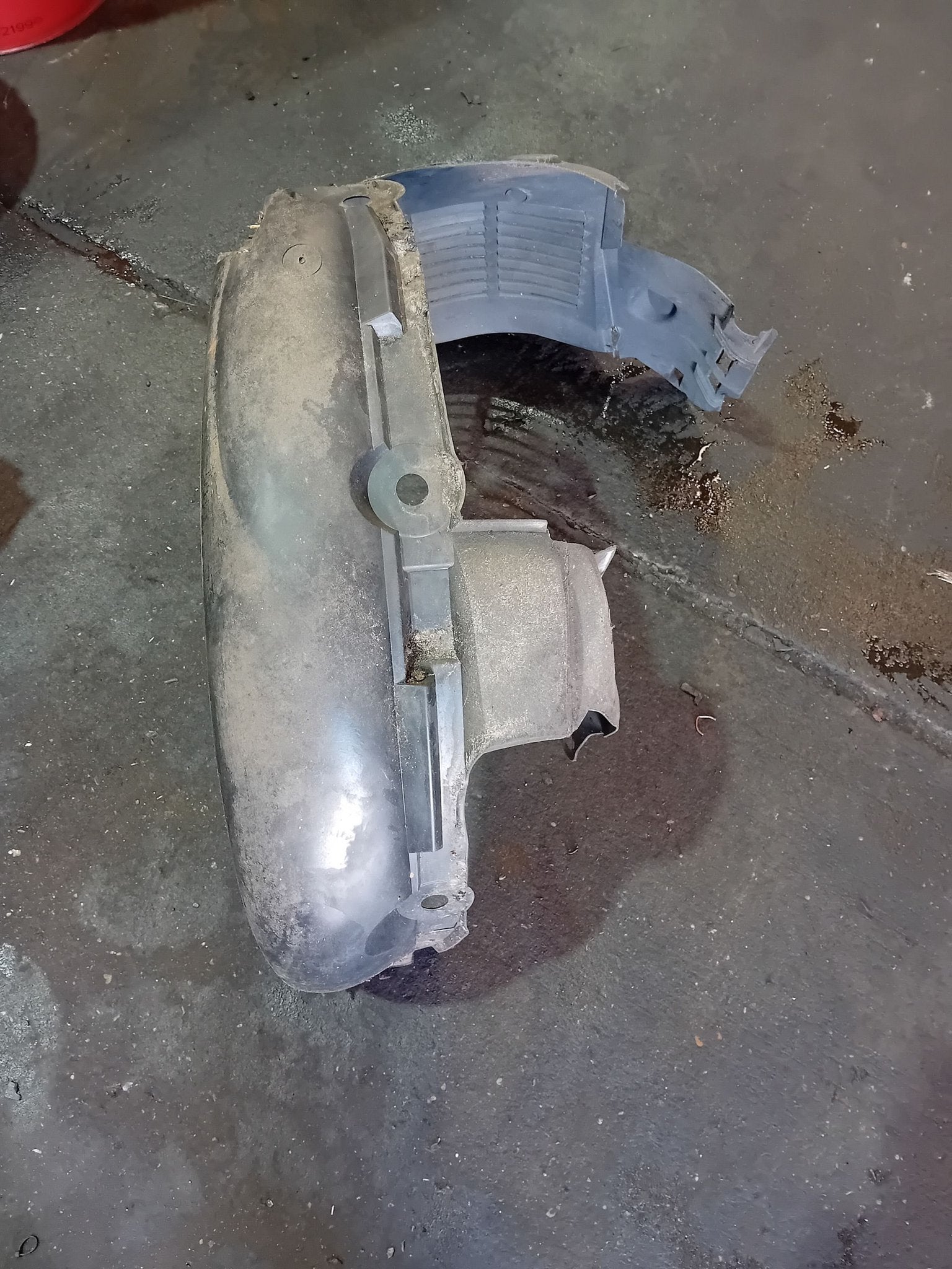 Linker binnenscherm Renault Twingo II, Auto-onderdelen, Ophalen, Gebruikt, -, Bumper