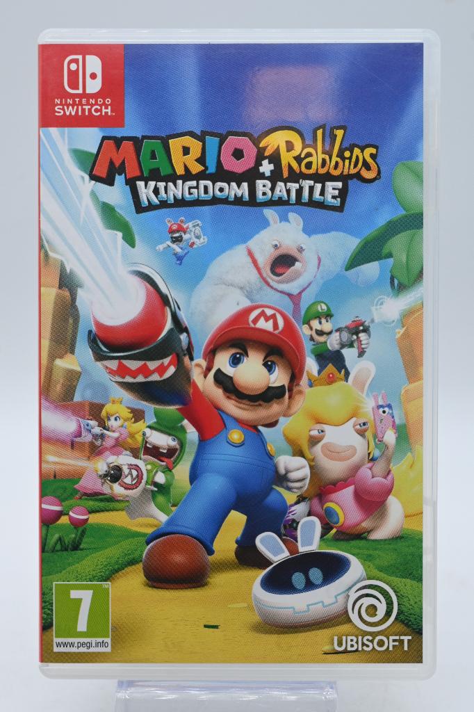 Mario + Rabbids Kingdom Battle, Spelcomputers en Games, Games | Nintendo Switch, Zo goed als nieuw, Avontuur en Actie, 2 spelers