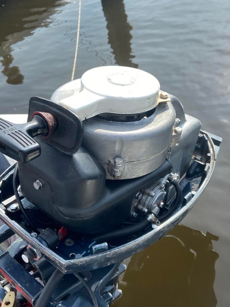 Bootje beginners setje, Watersport en Boten, Ophalen, Motorboot, Zo goed als nieuw, Motor en Techniek