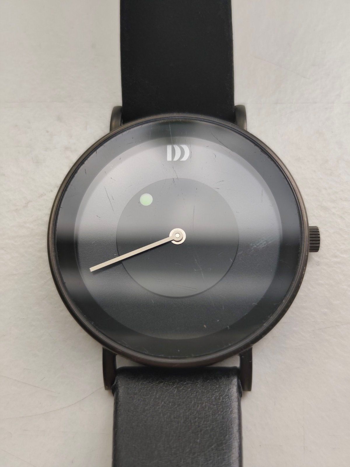 Danish Design Måne horloge, IQ13Q1260, zwart, 38 mm, Sieraden, Tassen en Uiterlijk, Overige merken, Overige materialen, Polshorloge