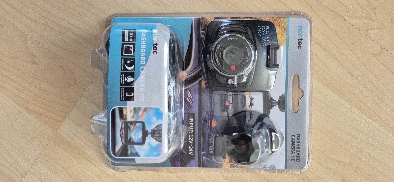 Nieuwe Nor-Tec Full HD Dashboard Camera - Geseald, Ophalen of Verzenden, Nieuw