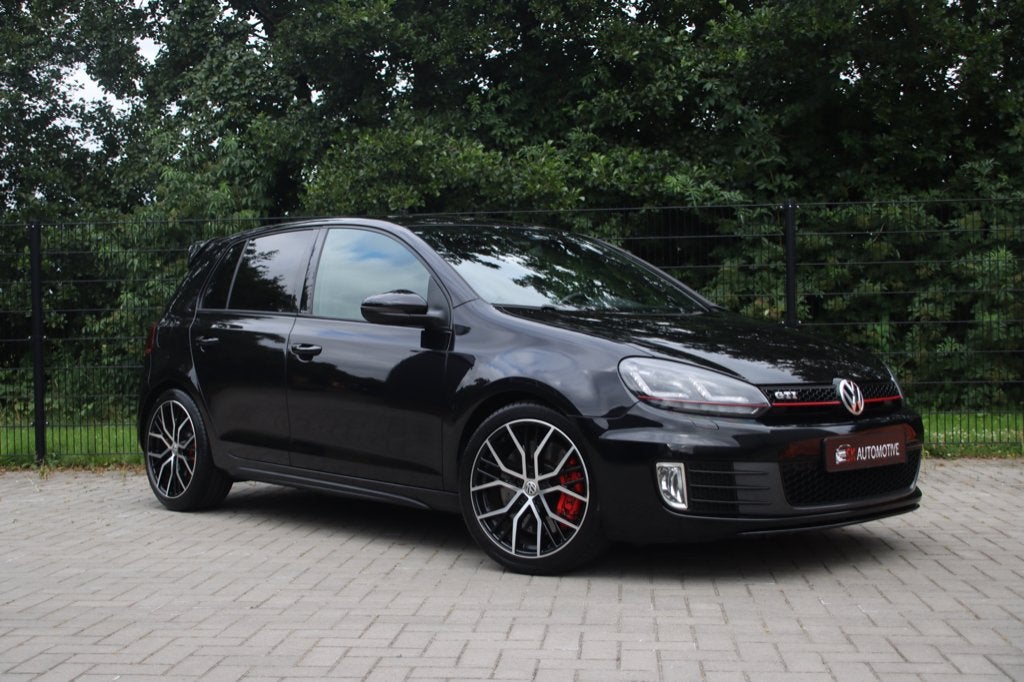 Erg leuke Volkswagen Golf 2.0 GTI DSG! 5Deurs! Veel extra's!, Auto's, Euro 5, Zwart, 4 cilinders, Leder en Stof