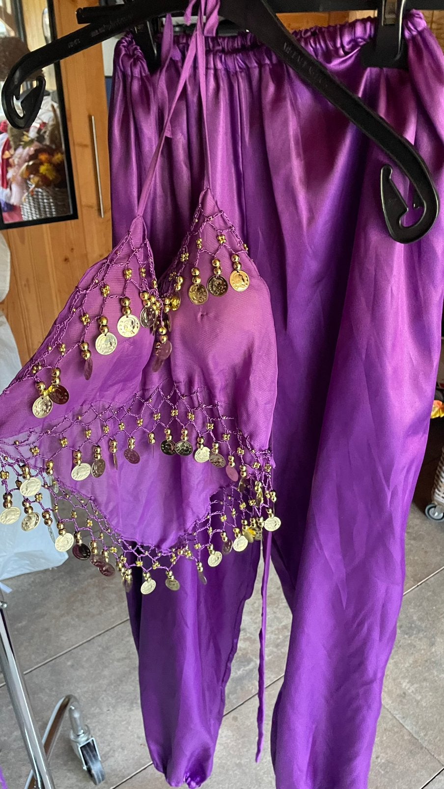 Harem  broek en top, Carnaval, Maat 46/48 (XL) of groter, Nieuw, Ophalen of Verzenden