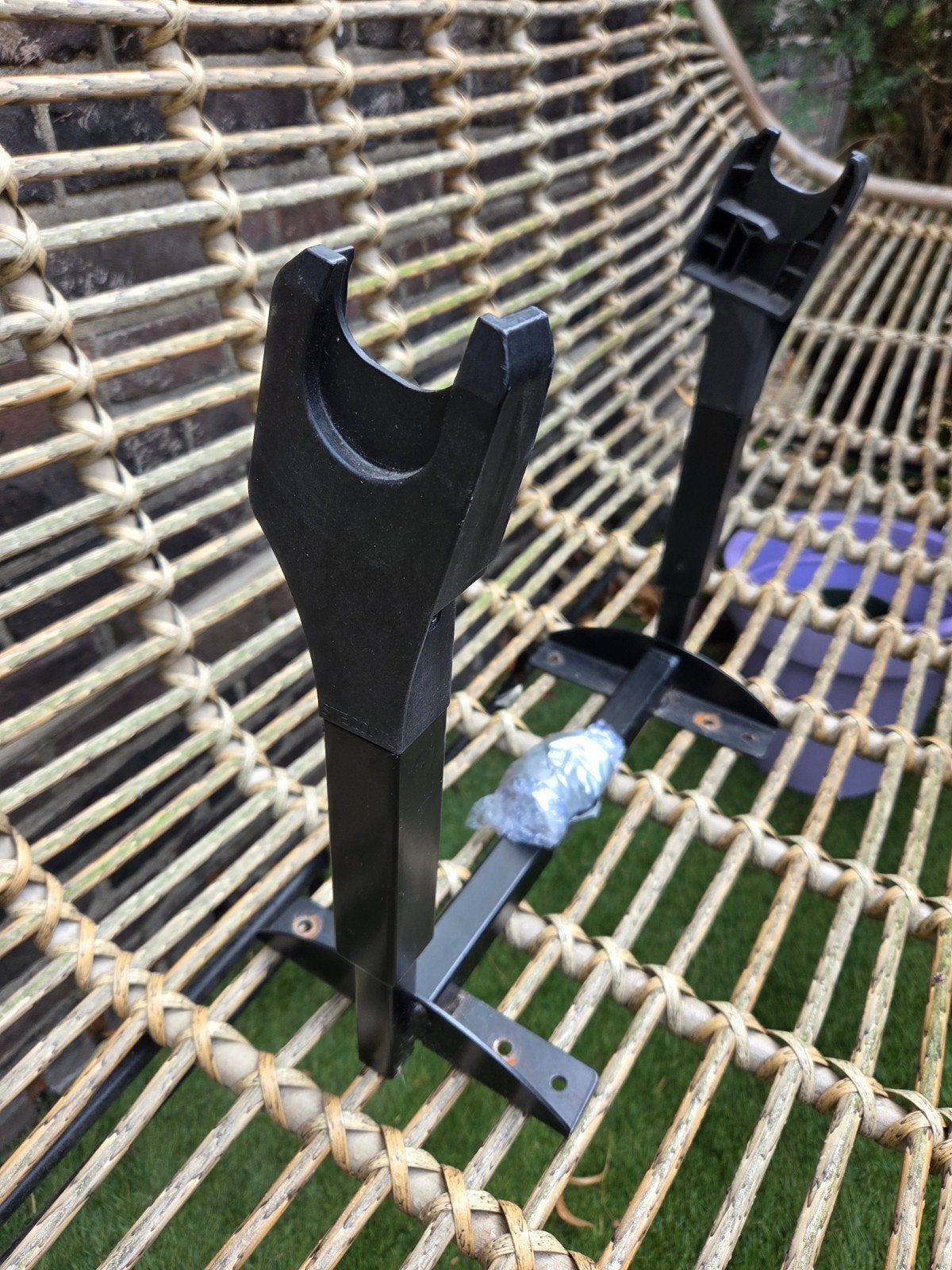 Steco adapter voor bakfiets, Fietsen en Brommers, Fietsaccessoires | Aanhangers en Karren, Ophalen, Gebruikt, Vering, Minder dan 20 kg