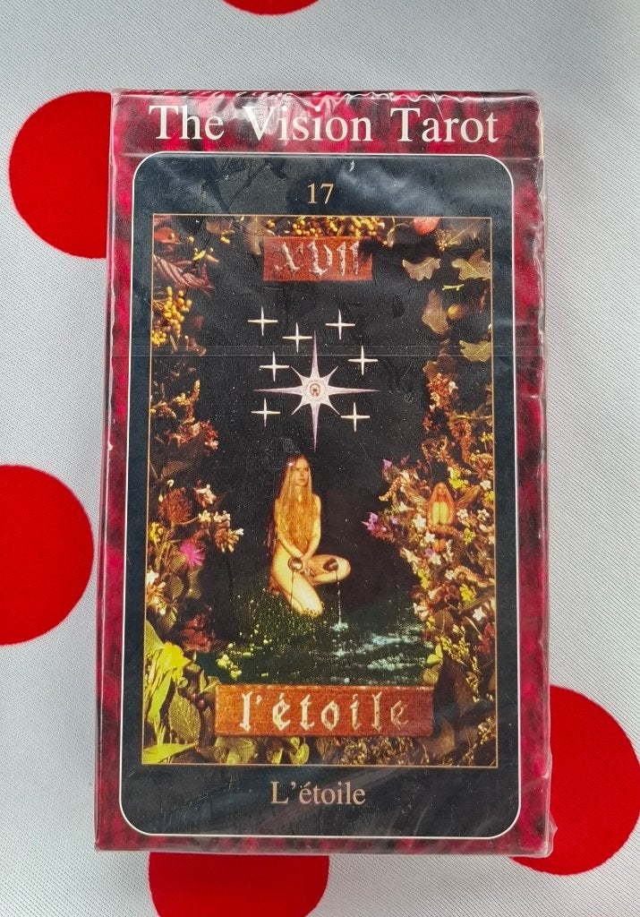 Vintage The Vision Tarot deck - 1995 Tim Thompson, Tarot of Kaarten leggen, Nieuw, Ophalen of Verzenden, Tim Thompson