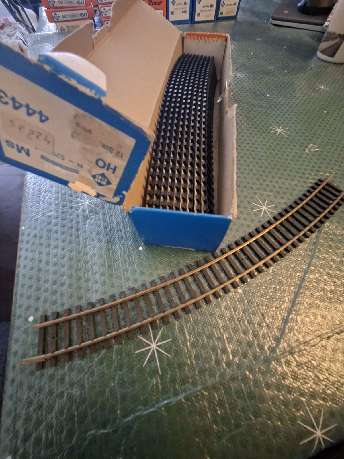 Roco messing rails diverse los., Ophalen, Gelijkstroom, Rails, Zo goed als nieuw