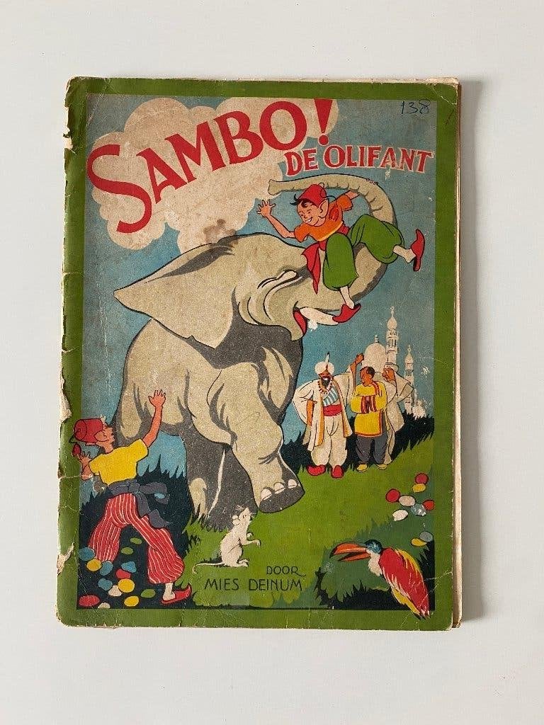 Sambo de Olifant 1938, Eén stripboek, Ophalen of Verzenden, Gelezen