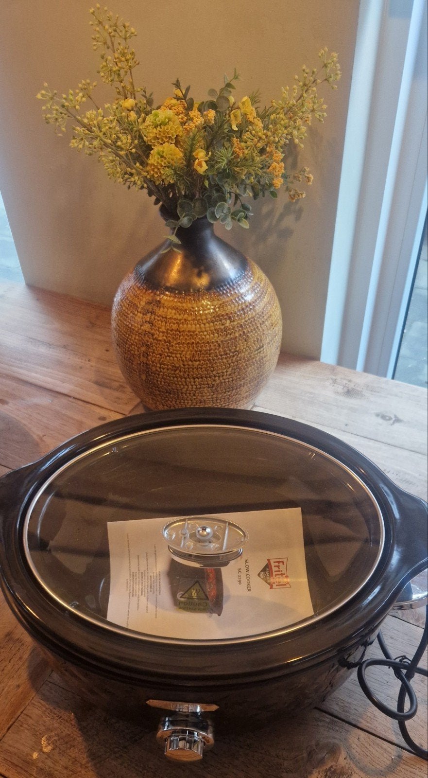 Fritel Slow Cooker SC 2290 5,5 liter - Nieuw!, Ophalen of Verzenden, Timer, Nieuw