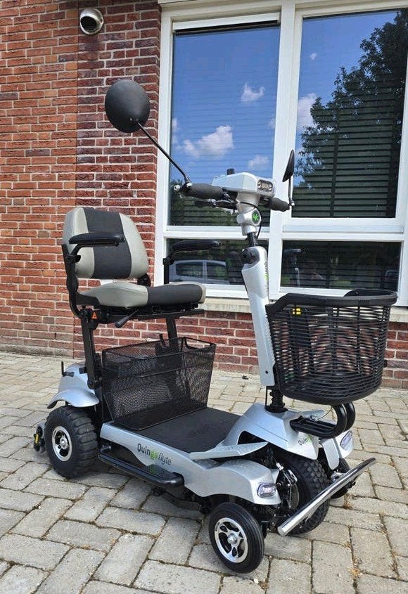 Quingo Flyte scootmobiel 5-wiel opvouwbaar 27.2HR NW ACCUS, Ophalen, 10 km/u of minder, 46 km of meer, Quingo