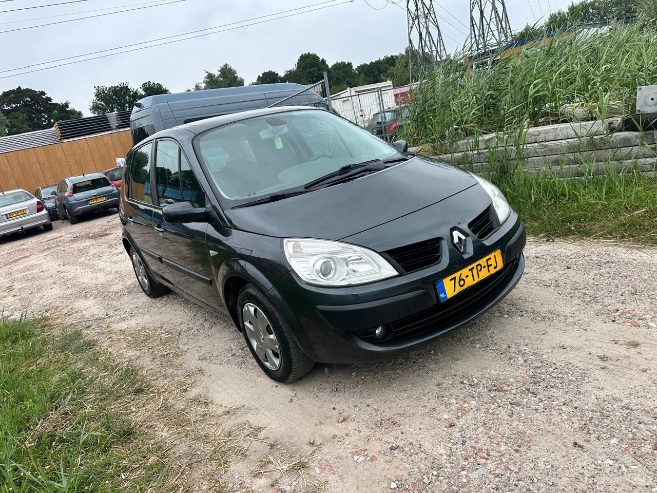 Renault Scénic 1.6 16V 82KW 2007 Grijs, Auto's, 1295 kg, 4 cilinders, Origineel Nederlands, Bedrijf