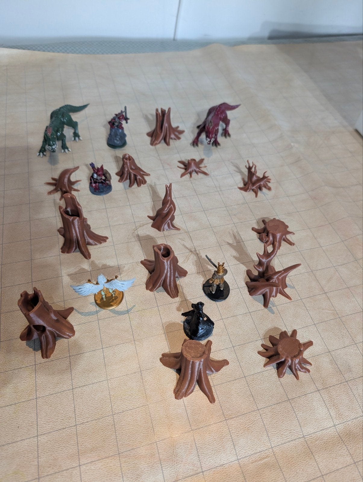 13 PLA Bomen voor TTRPG Terrain - Diverse Kleuren, Hobby en Vrije tijd, Ophalen of Verzenden, Nieuw