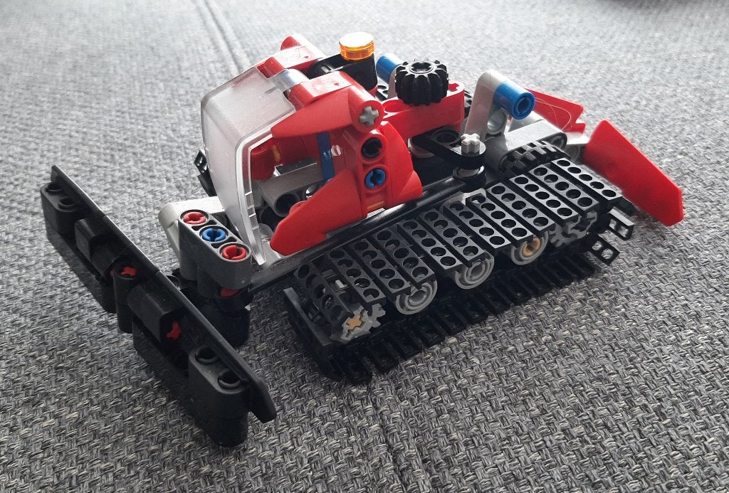 LEGO Technic Sneeuwruimer 2 in 1 - 42148, Ophalen, Lego, Zo goed als nieuw, Compleet