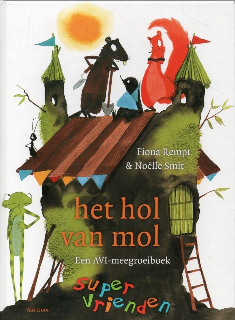 Het hol van mol, Rempt, beginnend lezen, Ophalen of Verzenden, Zo goed als nieuw, Fictie algemeen