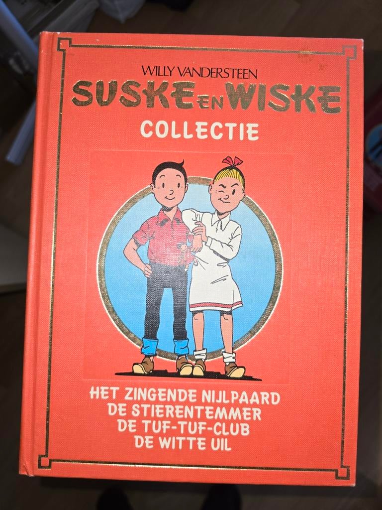 Suske en Wiske Collectie: Het Zingende Nijlpaard e.a., Meerdere stripboeken, Ophalen of Verzenden, Gelezen, Willy Vandersteen