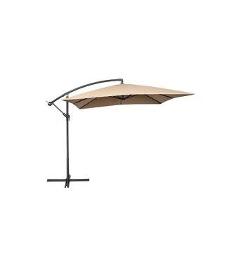 Paco World Collections "Veronique" zweefparasol, Tuin en Terras, Ophalen, Kantelbaar, Nieuw, 2 tot 3 meter
