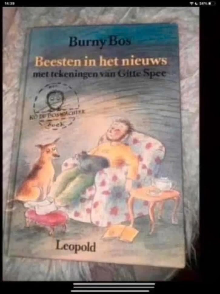 Beesten in het nieuws - Burny Bos, Gelezen, Fictie algemeen, Ophalen of Verzenden, Burny Bos