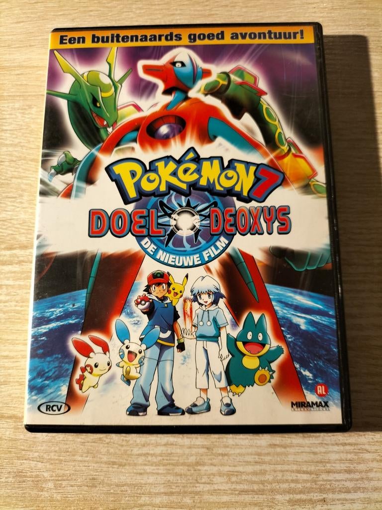Pokemon 7 doel deoxys, Cd's en Dvd's, Dvd's | Tekenfilms en Animatie, Ophalen of Verzenden
