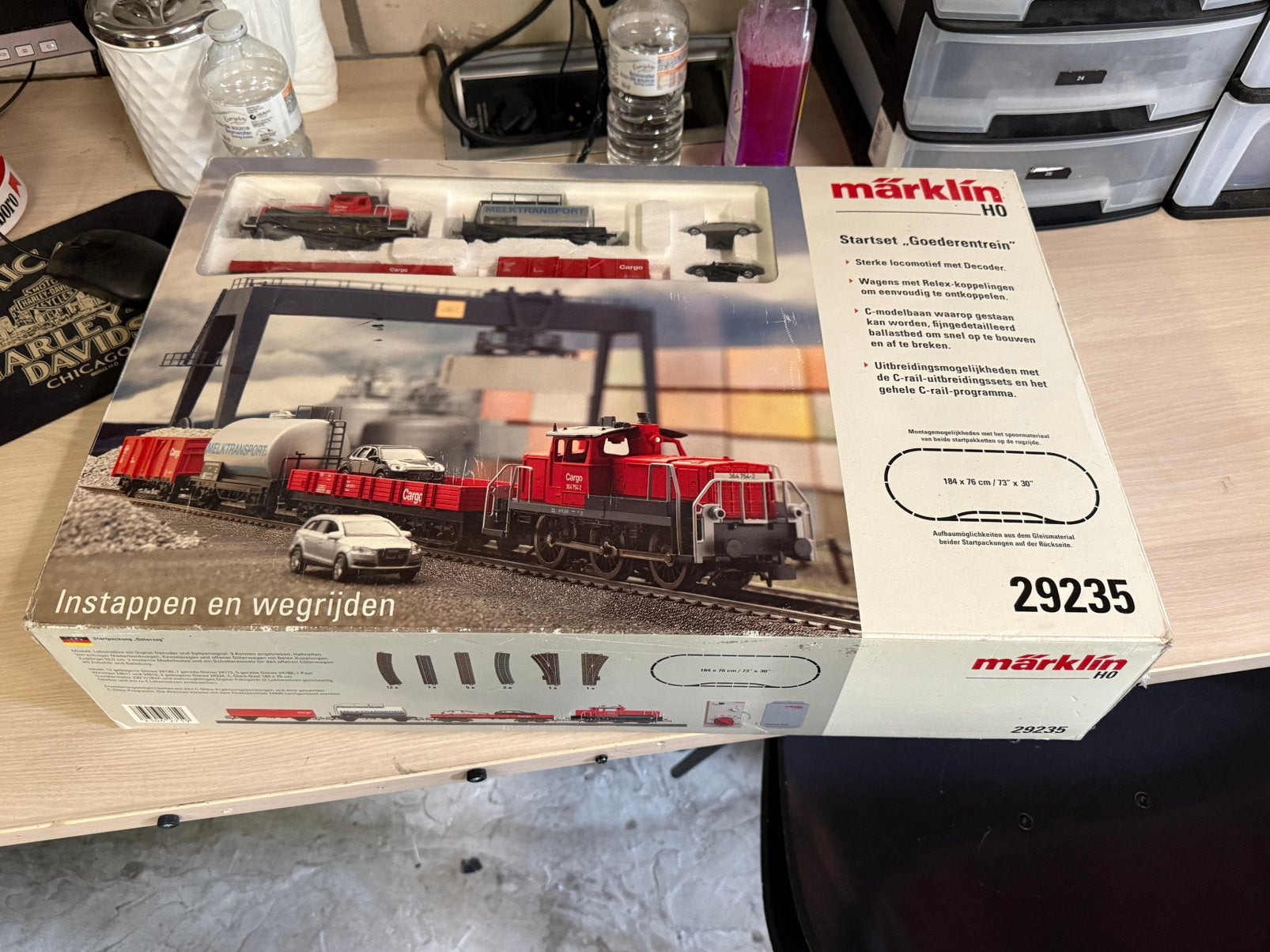 Märklin H0 Startset 29235 Goederentrein – Nieuwstaat, Hobby en Vrije tijd, Ophalen of Verzenden, Zo goed als nieuw