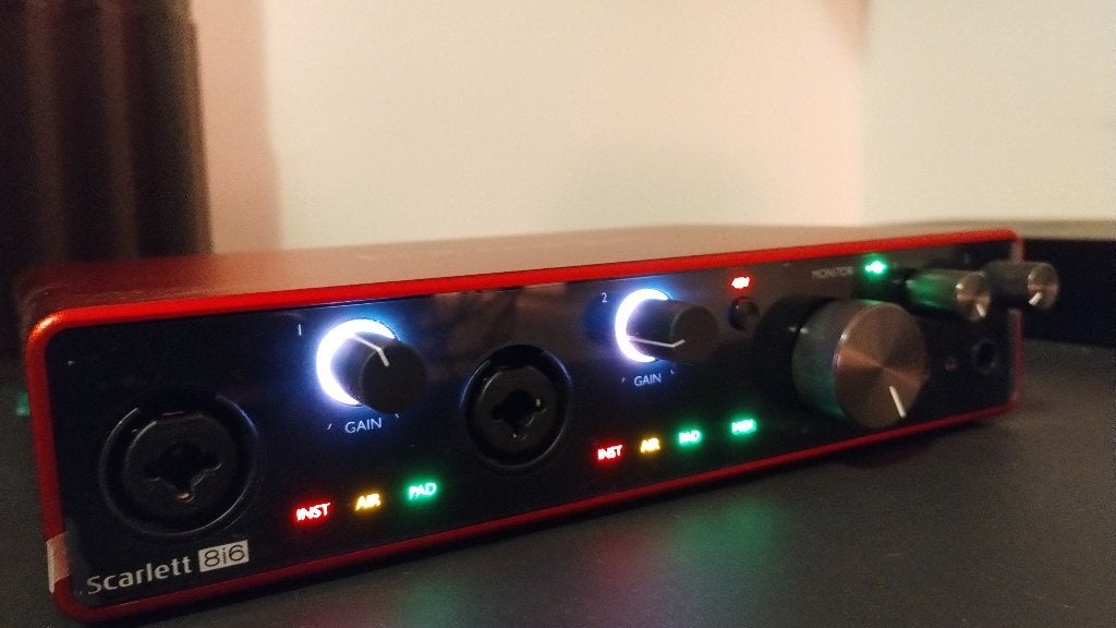 Focusrite Scarlett 8i6 3rd Gen, Computers en Software, Geluidskaarten, Ophalen of Verzenden, Zo goed als nieuw, Extern, Focusrite