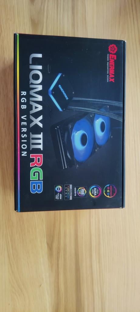 CPU Waterkoeler: Enermax LIQMAX III RGB, Ophalen, Nieuw, Luchtkoeling