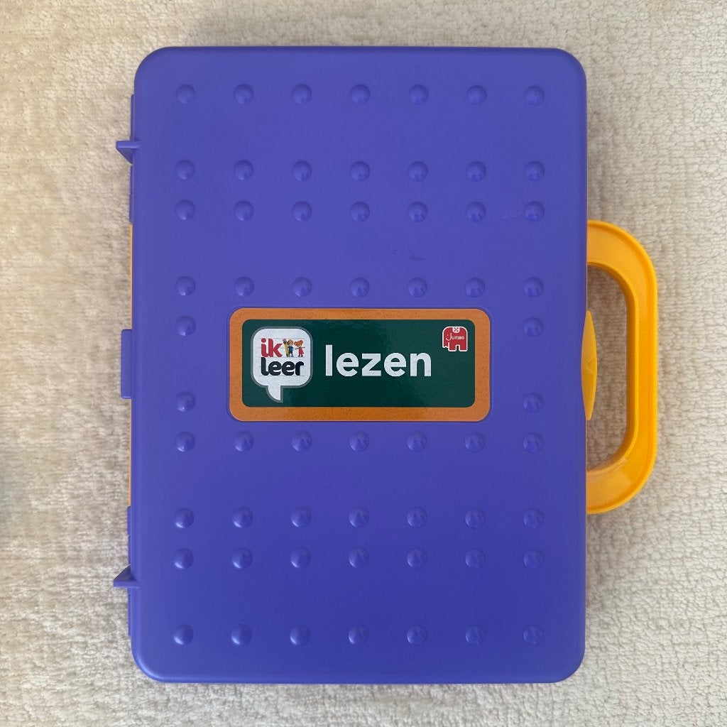 Jumbo Ik Leer Lezen Koffer — ZO GOED ALS NIEUW & COMPLEET, Ophalen, Zo goed als nieuw, Taal en Lezen
