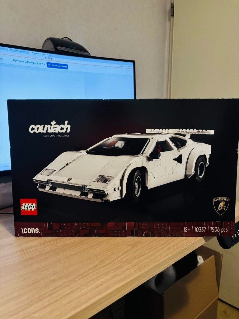 LEGO Icons 10337 Lamborghini Countach 5000 Quattrovalvola, Ophalen of Verzenden, Nieuw