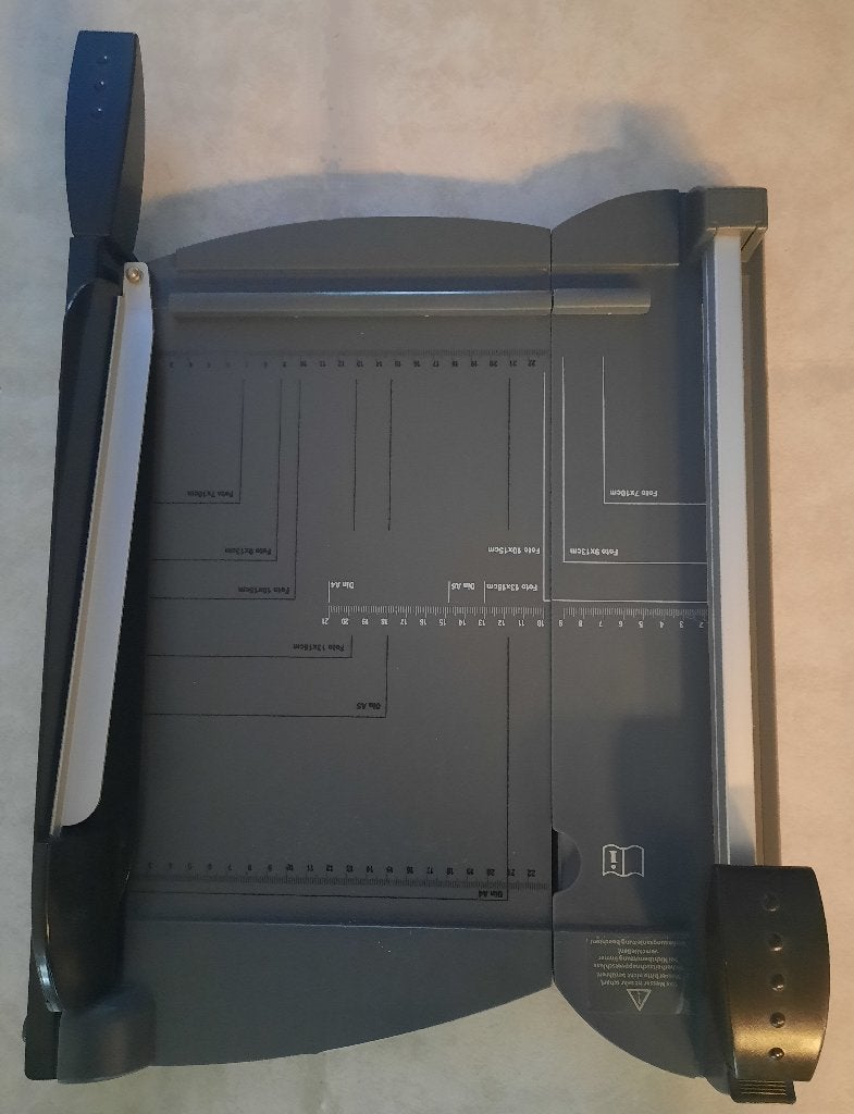 monolith hefboom- en rolsnijder voor A4-papier, Ophalen of Verzenden, Gebruikt
