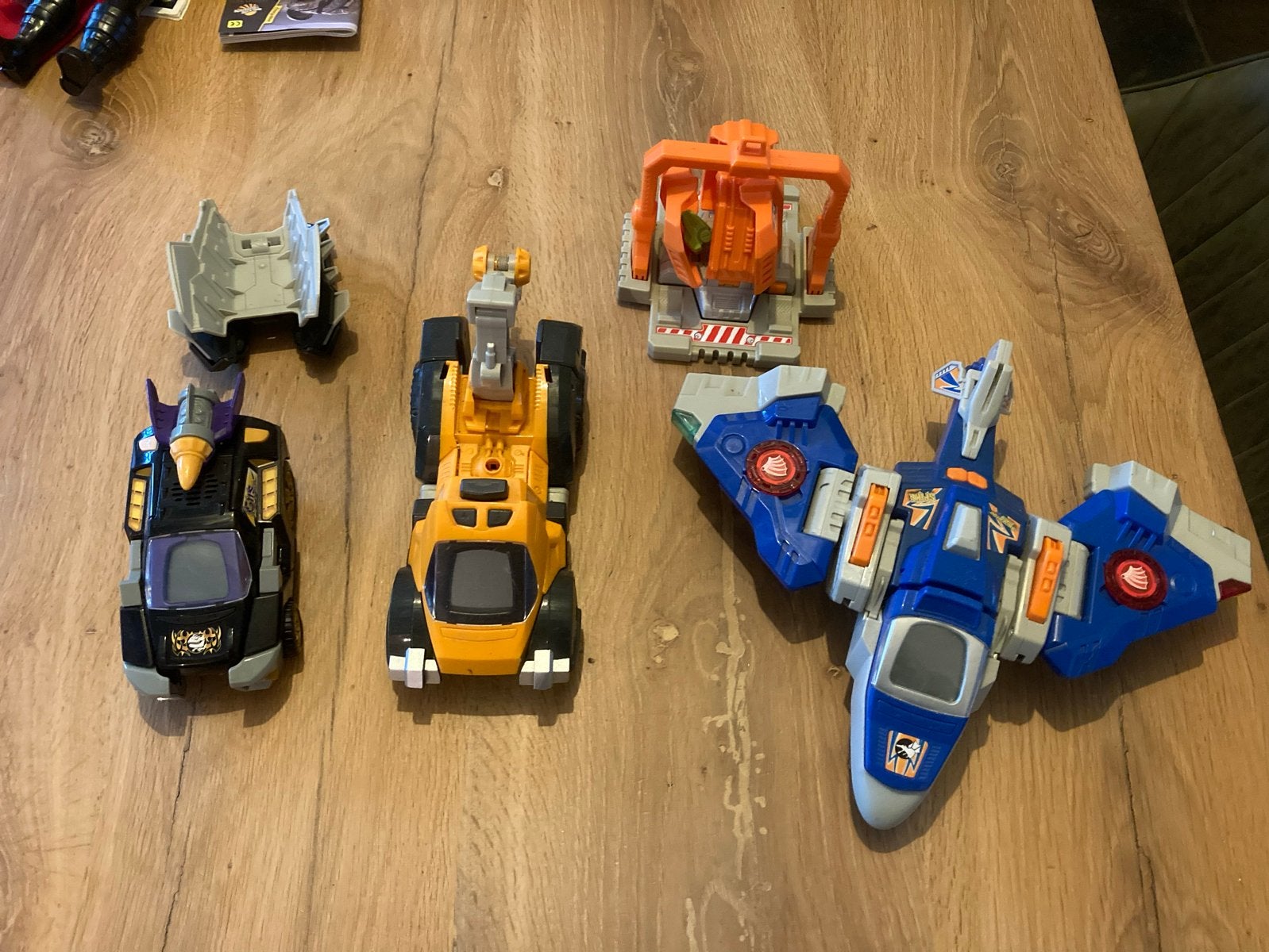 VTech Switch & Go Dinos: 3 transformeerbare dinosaurussen, Ophalen of Verzenden, Gebruikt