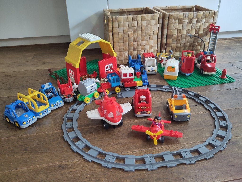 Grote hoeveelheid lego duplo, Kinderen en Baby's, Ophalen of Verzenden, Gebruikt, Duplo