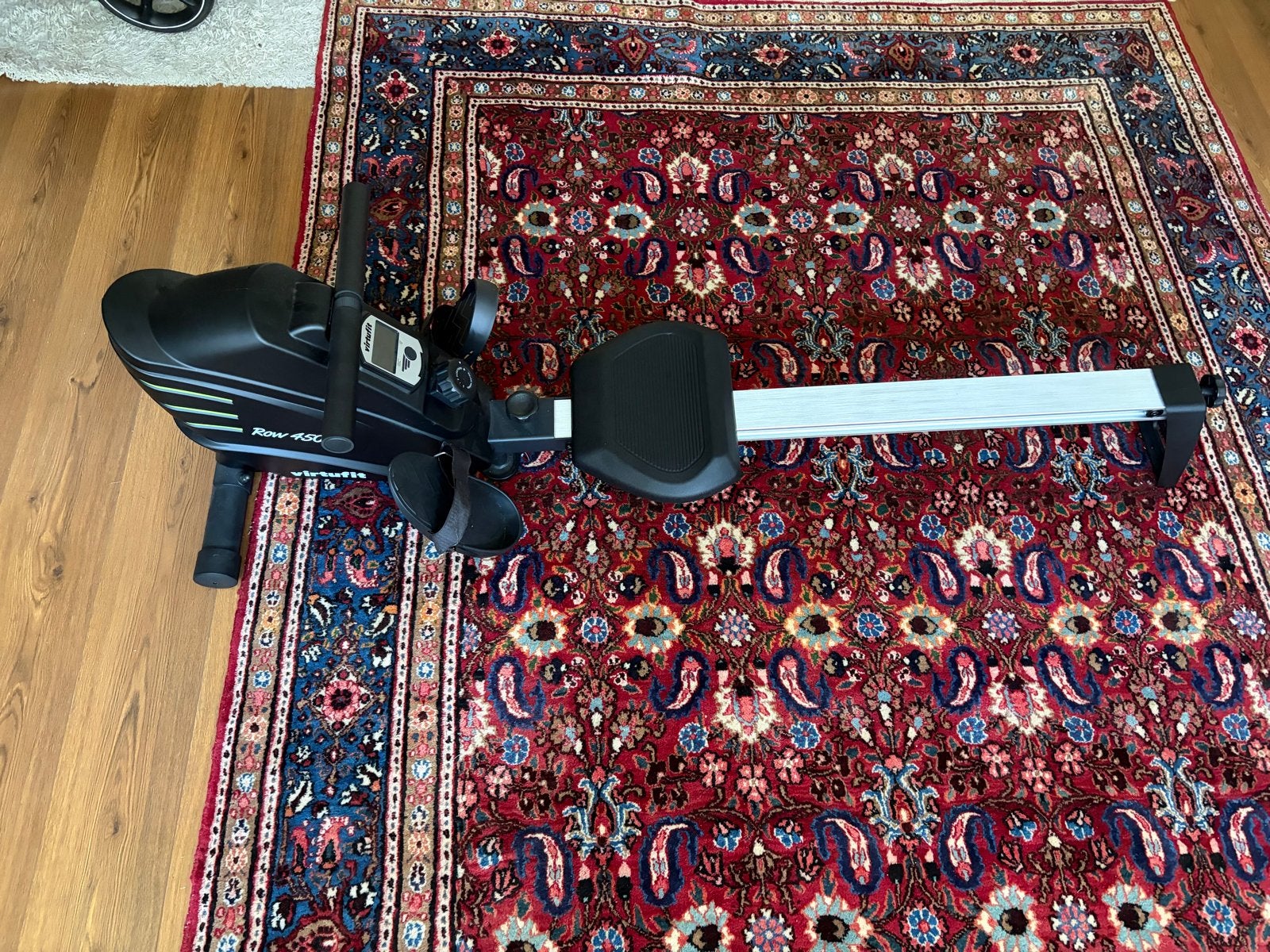 VirtuFit Row 450 Roeitrainer - Werkt prima, lichte sporen, Sport en Fitness, Gebruikt, Armen, Ophalen of Verzenden, Metaal