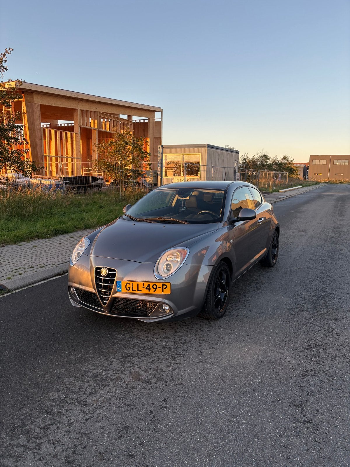 Alfa Romeo MiTo 1.4 Turbo 99KW Multi AIR 2011 Grijs, Auto's, Voorwielaandrijving, Stof, Zwart, 4 cilinders