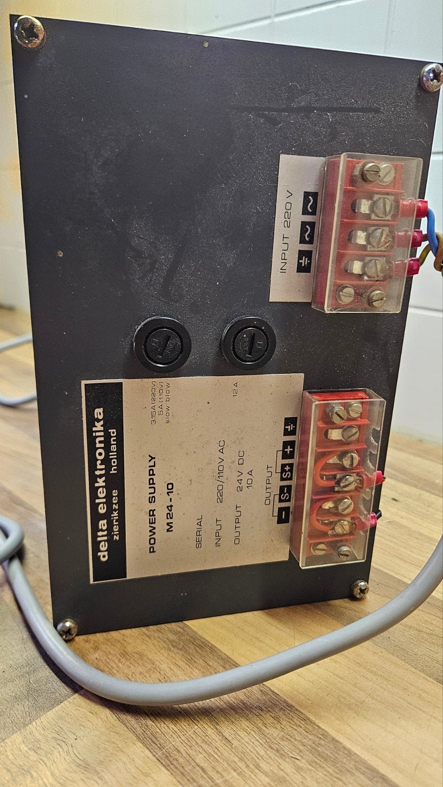 Delta Elektronika M24-10 omvormer power supply, Ophalen, Gebruikt