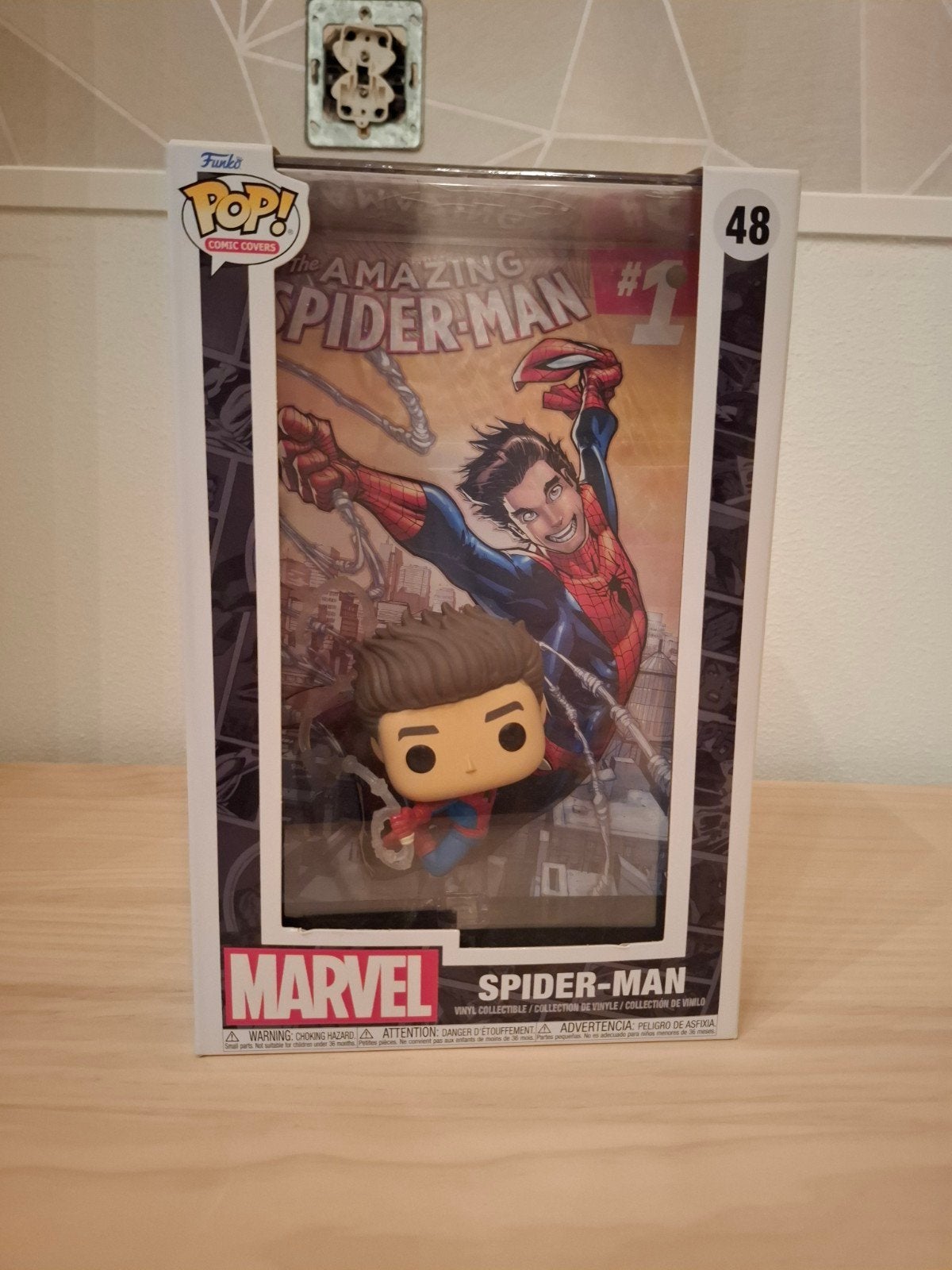 Funko Pop! Comic Covers: The Amazing Spider-Man #1, Ophalen of Verzenden, Nieuw