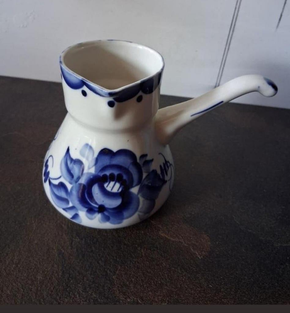Blauw wit porseleinen vaas, Antiek en Kunst, Ophalen of Verzenden