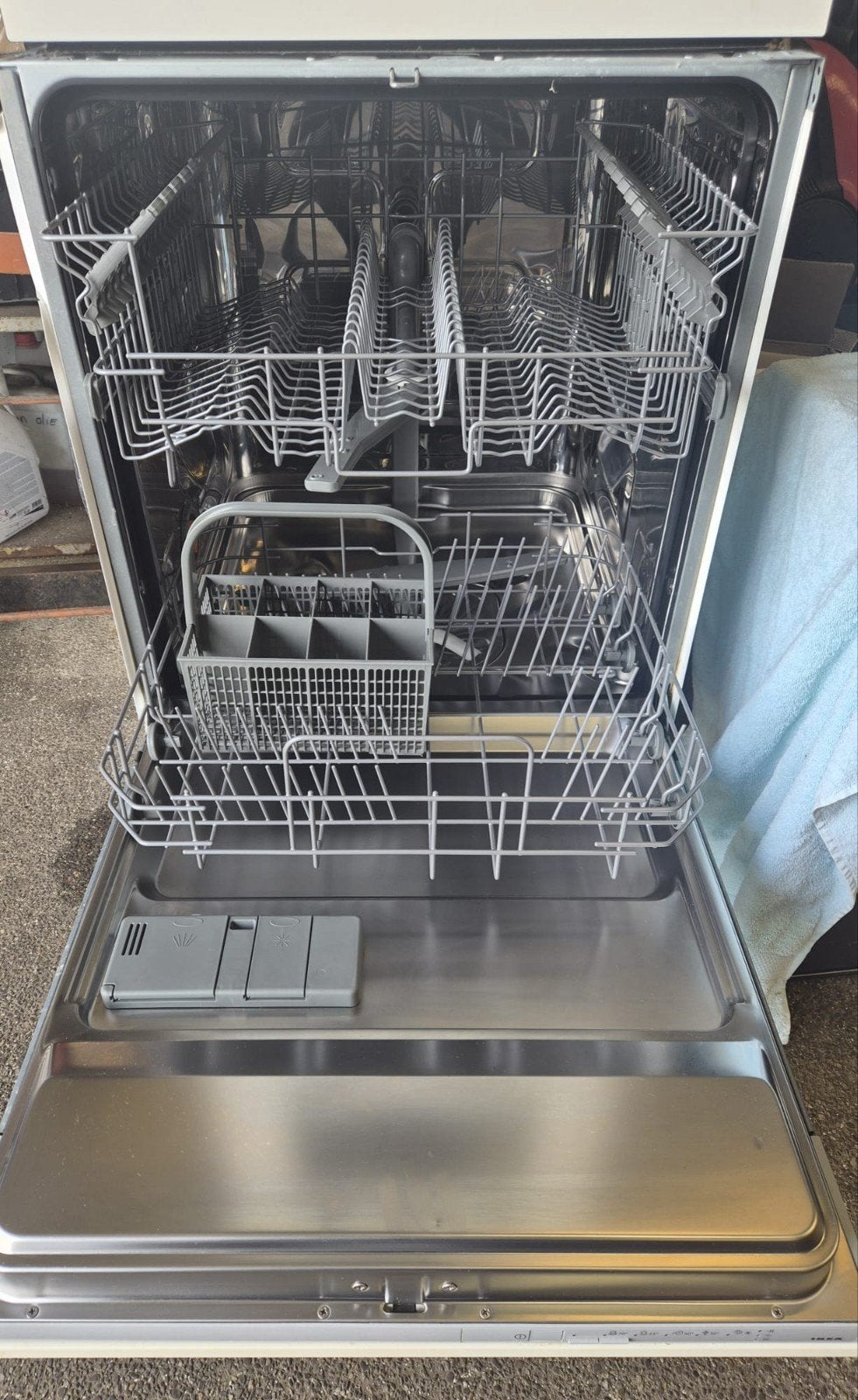 Ikea inbouwvaatwasser, Witgoed en Apparatuur, Vaatwasmachines, Ophalen, Minder dan 85 cm, Energieklasse A of zuiniger, Zo goed als nieuw
