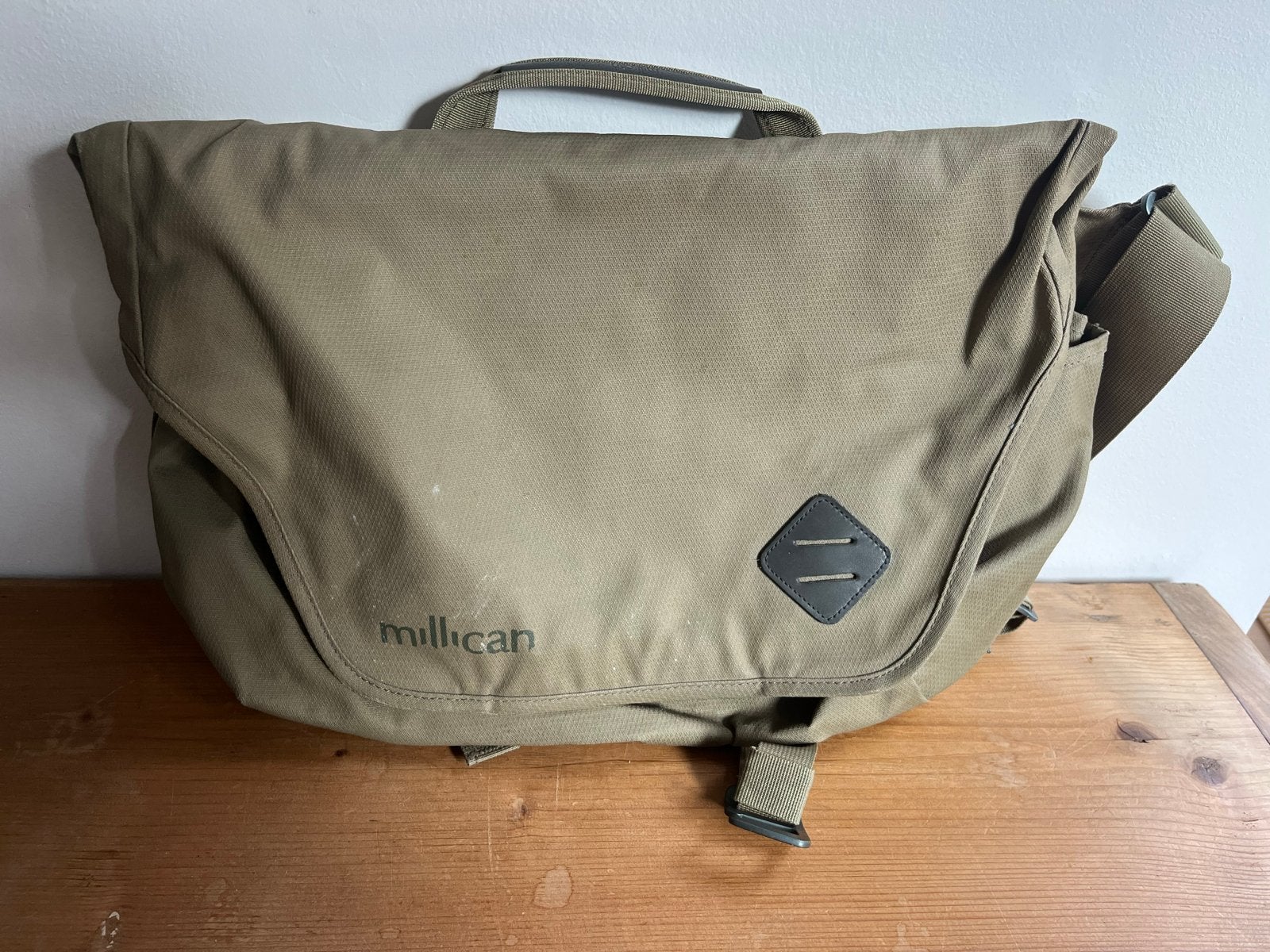 Millican Messenger Bag, Verzenden, Gebruikt, Groen, Overige merken