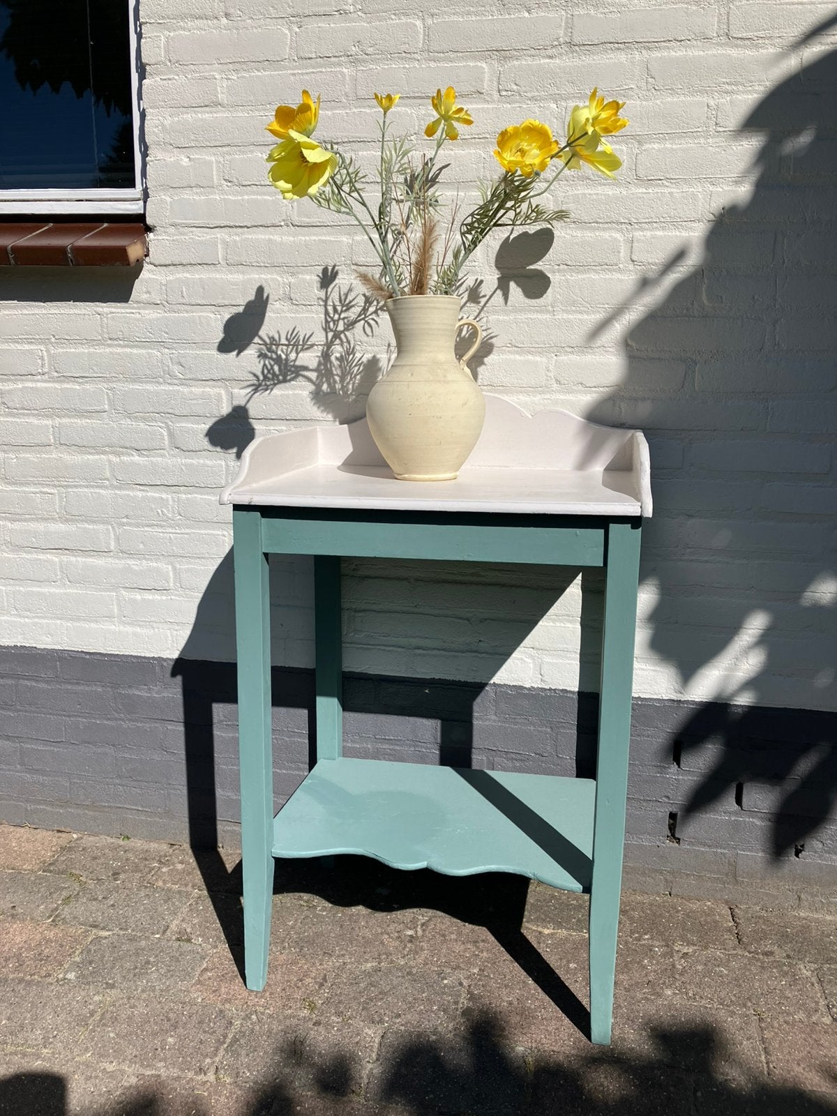 Oppottafel, Tuin en Terras, Ophalen, Zo goed als nieuw